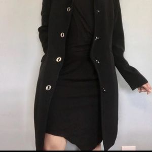 Anne Klein Single-Breasted Coat